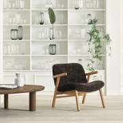 Fotel Cosh boucle ivory Bolia