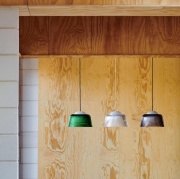 Lampa wisząca Brim przydymiona szara Hay