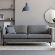 Sofa Karla 200 Cm Caleido Stampato Szarobrązowa Sits