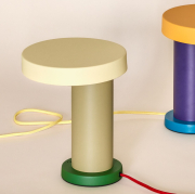 Lampa stołowa Magic zielona HUbsch
