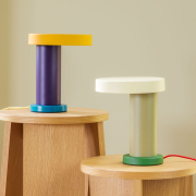 Lampa stołowa Magic zielona HUbsch