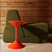 Stolik okazjonalny Tempo 50 cm czarny Zanotta