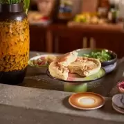 Patera ceramiczna 70s Papaya HKliving