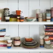 Patera ceramiczna 70s Papaya HKliving