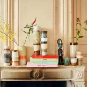 Zestaw 4 ceramicznych misek do makaronu 70s Seabreeze HKliving