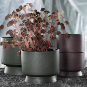 Doniczka Ro burgundowa 19 cm Rosendahl
