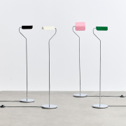 Lampa podłogowa Apex biała Hay