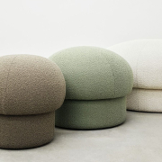 Pufa Uno 65 cm kremowa Design House Stockholm