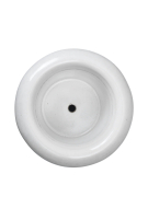 Donica ogrodowa Rollo 46 cm biała Ferm Living