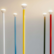 Lampa podłogowa Luminator żółta Flos
