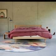 Łóżko Noa 160x200 Ażurowe Soft White Oak Auping