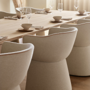 Krzesło Monolit CM220 Kasztanowo Beżowe Fritz Hansen