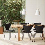 Krzesło Series 7 Fornir Barwiony Jasnobeżowy Fritz Hansen