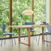 Krzesło Series 7 Fornir Barwiony Oliwkowy Fritz Hansen