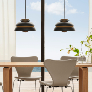 Krzesło Series 7 Fornir Lakierowany Ciemnożółty Fritz Hansen