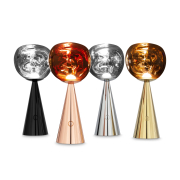Lampa bezprzewodowa Melt złota Tom Dixon
