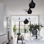 Lampa wisząca Beat Stout czarna Tom Dixon
