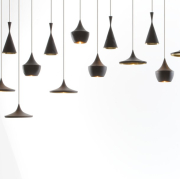 Lampa wisząca Beat Stout czarna Tom Dixon