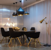 Lampa wisząca Beat Stout czarna Tom Dixon