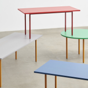 Stół Two-Colour 240 cm zielony-ochra Hay
