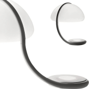 Lampa podłogowa Serpente biała Martinelli Luce