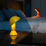 Lampa stołowa Elmetto czerwona Martinelli Luce