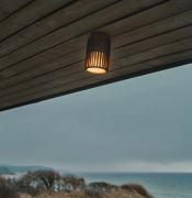Lampa sufitowa zewnętrzna Aludra antracytowa