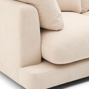 Sofa Gala 3 osobowa beżowa Kave Home