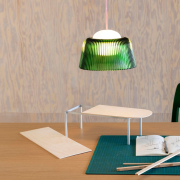 Stół Annex Oblong 220 cm ciemnoszare linoleum HAY