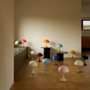 Lampa przenośna Panthella 250 czarna Louis Poulsen
