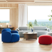 Sofa Gem 3-osobowa Brusvik Light grey Northern