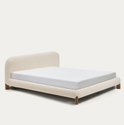 Łóżko Odina 160 cm - nogi jesion orzechowy Kave Home