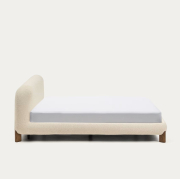 Łóżko Odina 160 cm - nogi jesion orzechowy Kave Home