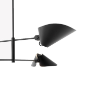 Lampa wisząca Bonnet SC93 czarna Andtradition