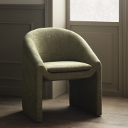 Krzesło Mielo brązowe Bolia