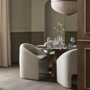 Krzesło Mielo brązowe Bolia