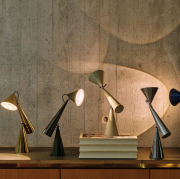 Lampa stołowa Pose Task Light kremowa Tom Dixon