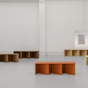 Ławka Nami 213 cm dąb płomienisty Miniforms