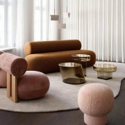 Stolik kawowy Naked bursztynowy norr 11