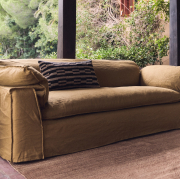 Sofa Nomad 244 cm Linen burnt ochre HKliving