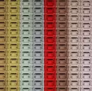 Skrzynka Colour Crate medium szaro-brązowa HAY