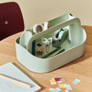 Organizer na biurko z recyklingu zielony HAY