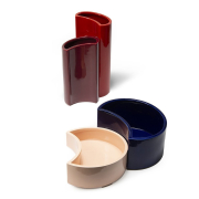 Wazon 9562 V-BOL czerwony Zanotta