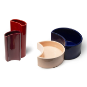 Wazon 9562 V-BOL czerwony Zanotta