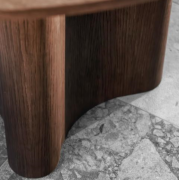 Stolik kawowy Rocca marmur Alanya czarny Flexlux