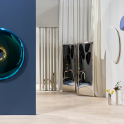 Lustro Rondo 120 cm Helix Nebula Topaz Rhodonite Zieta