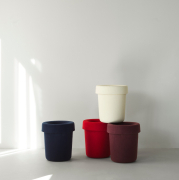 Kosz biurowy Hide burgundowy Normann Copenhagen
