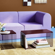 Moduł Panton Wire 70 × 34,8 × 34,8 cm czarny Montana