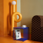 System modułowy Panton Wire 3 moduły 34,8 × 34,8 × 34,8 cm biały Montana