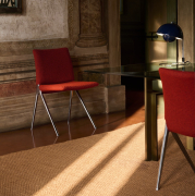 Krzesło Kape IF7 podstawa polerowane aluminium - tapicerka Sisu 0655 Andtraditio